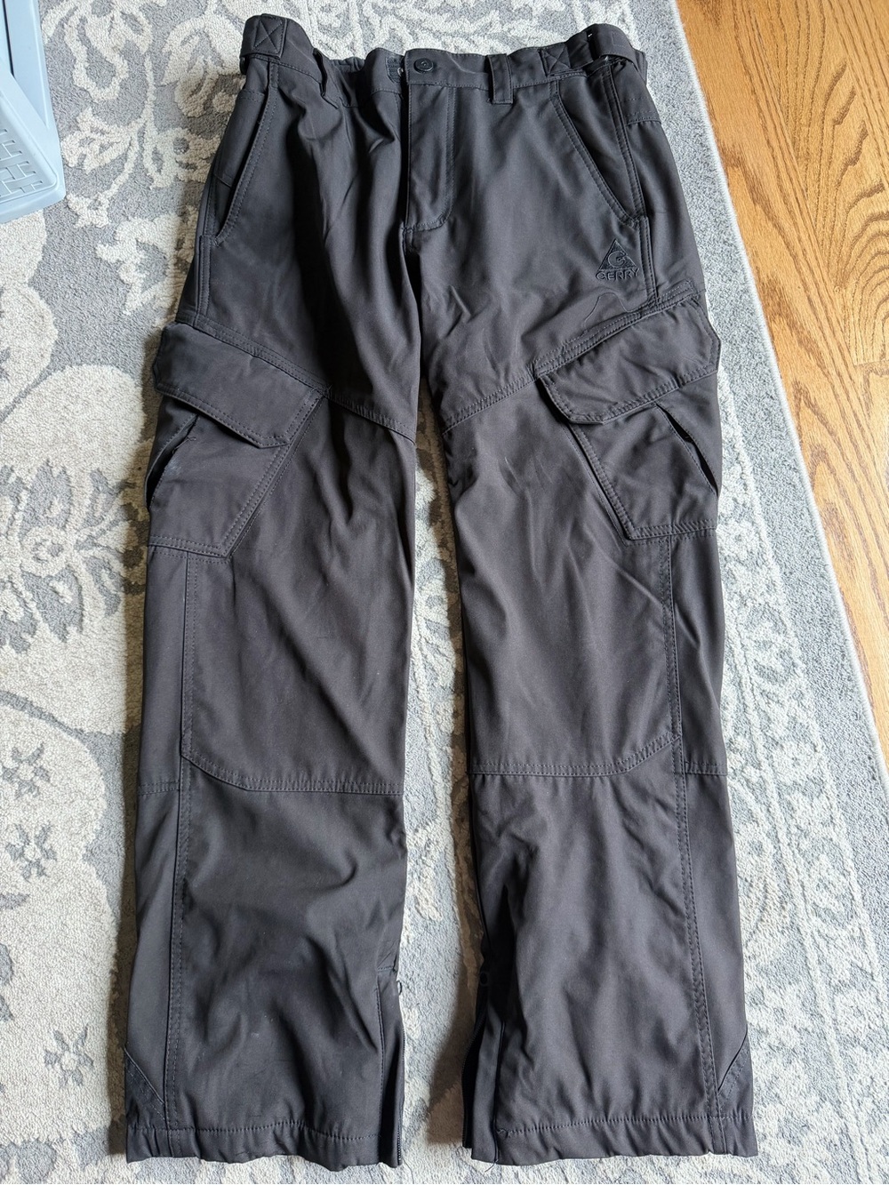Gerry Weber Men's Cargo Pants in Dark Gray - Utility Trousers